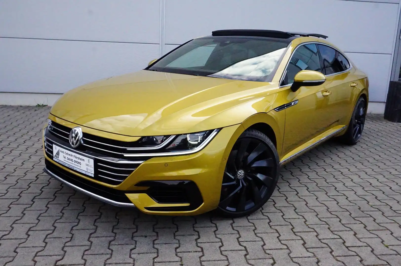 Volkswagen Arteon R-Line 2.0 TSI 4Motion 7-Gang DSG Pano,Leder,ACC Giallo - 2