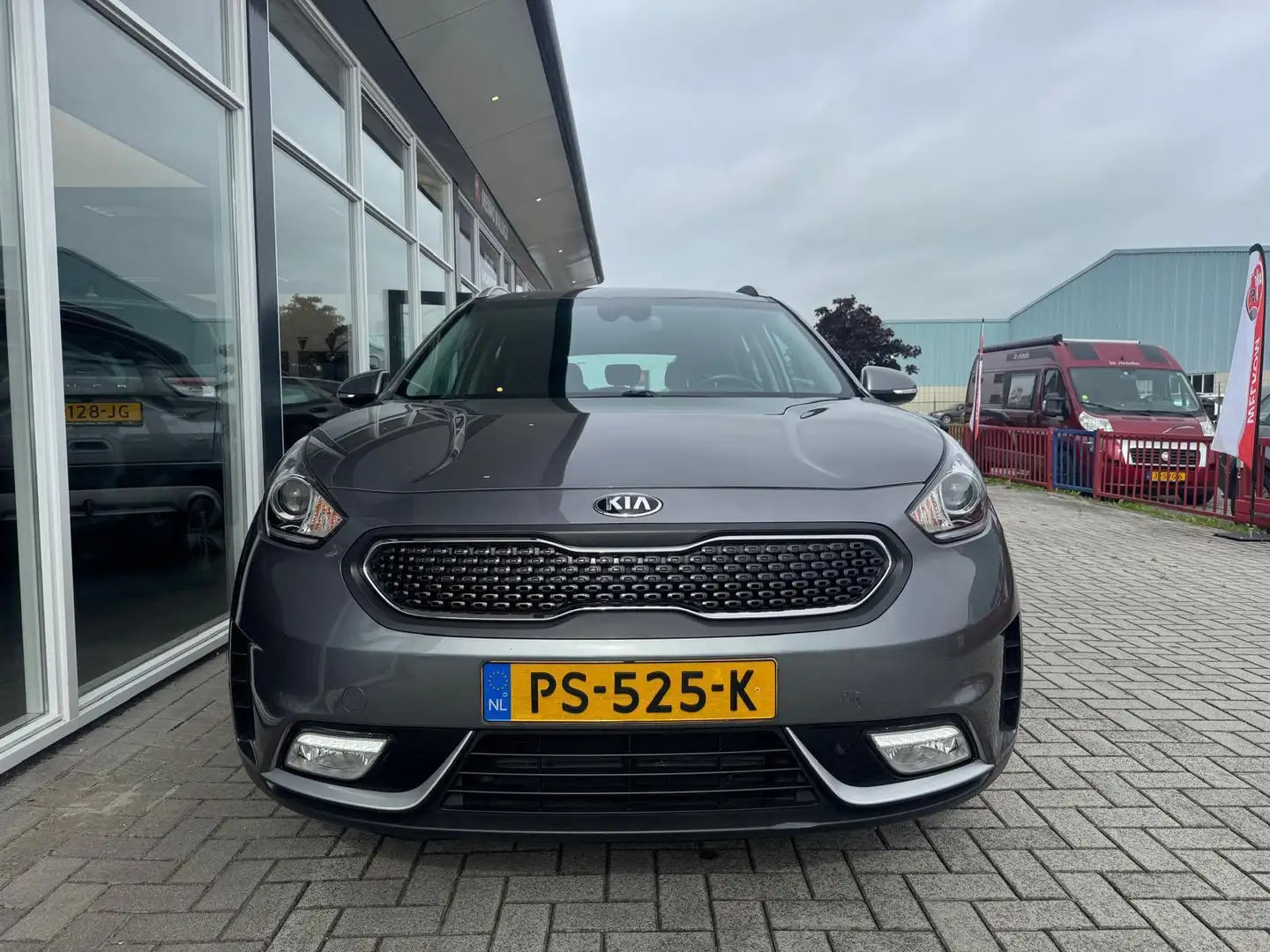 Kia Niro 1.6 GDi Hybrid DynamicLine|Camera|Apple carplay|Na Grau - 2
