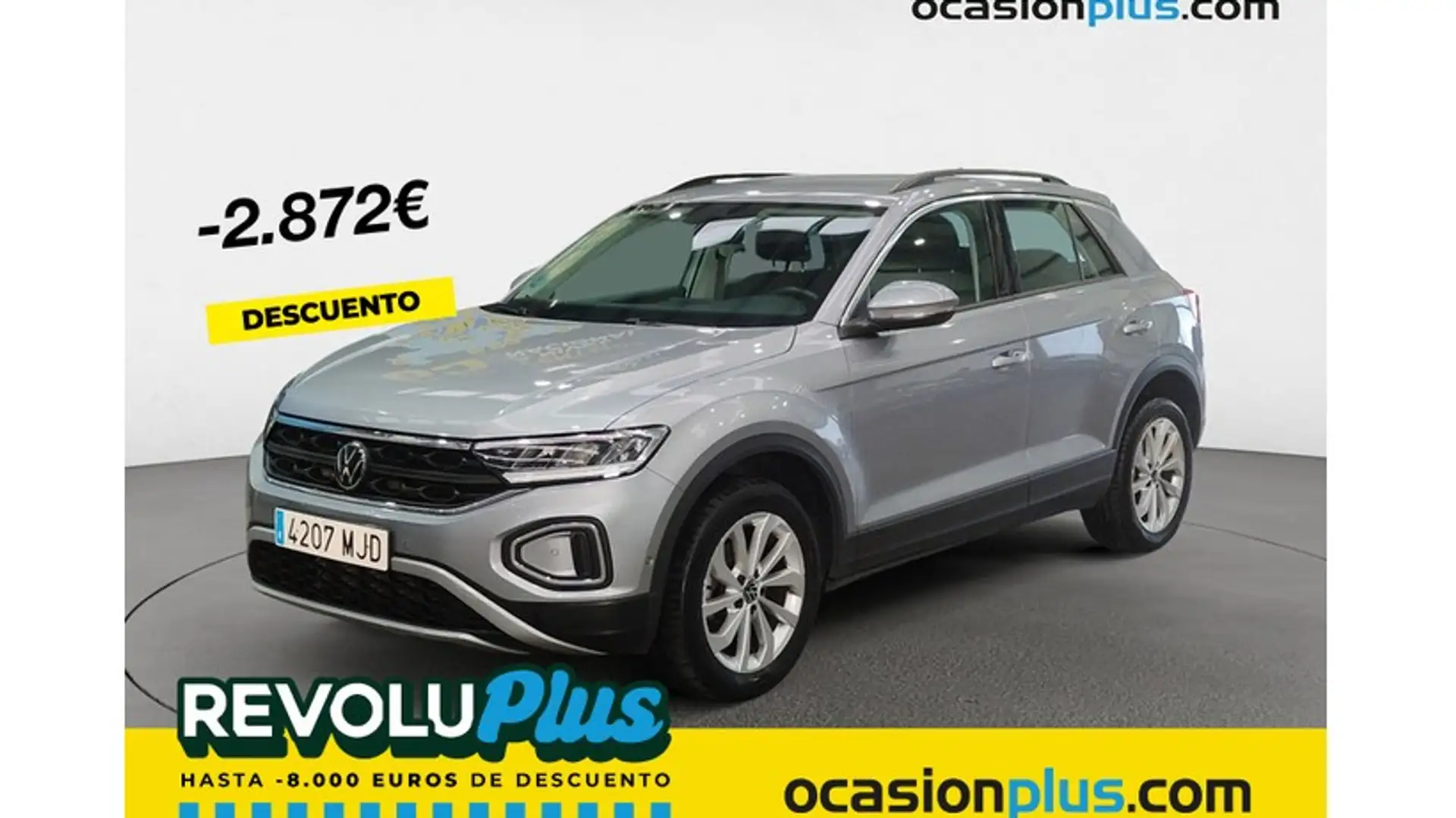 Volkswagen T-Roc 1.5 TSI Life DSG7 Plateado - 1