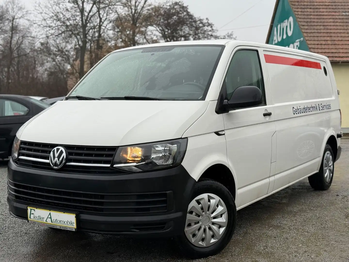 Volkswagen T6 Transporter Kasten lang /1.HD/KLIMA/SITZHZG Weiß - 1
