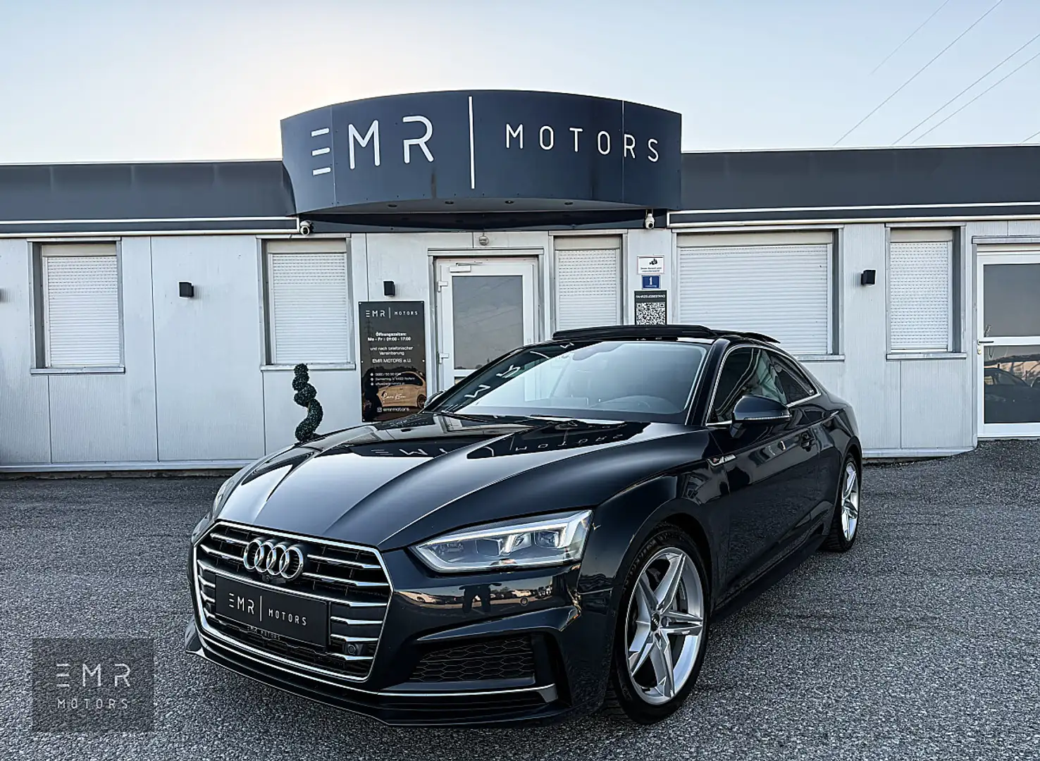 Audi A5 3.0 TDI Quattro S-LINE, PANORAMA, VIRTUAL, 360 ... Silber - 1