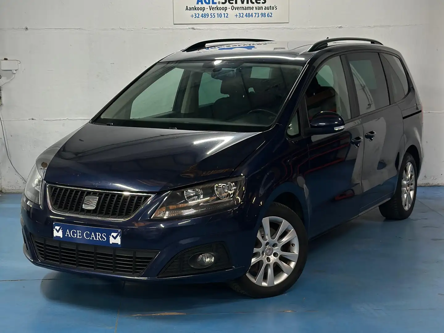 SEAT Alhambra Alhambra 1.4 TSI Ecomotive Style Bleu - 1