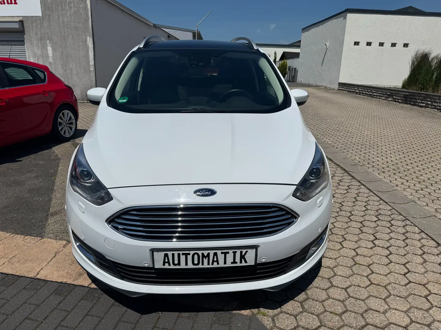 Ford Grand C-Max Titanium*1,5Automatik*7Sitz*Navi*Kamera*Panorama Weiß - 2