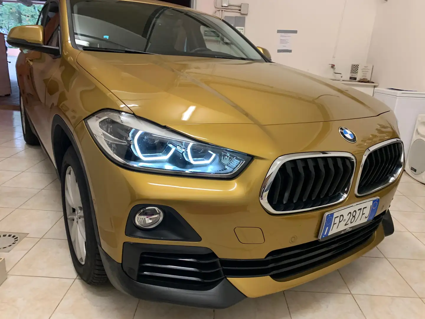 BMW X2 2.0 d  XDRIVE 2018 SOLI 40000 KM UFFICIALE ITALIA Gold - 1