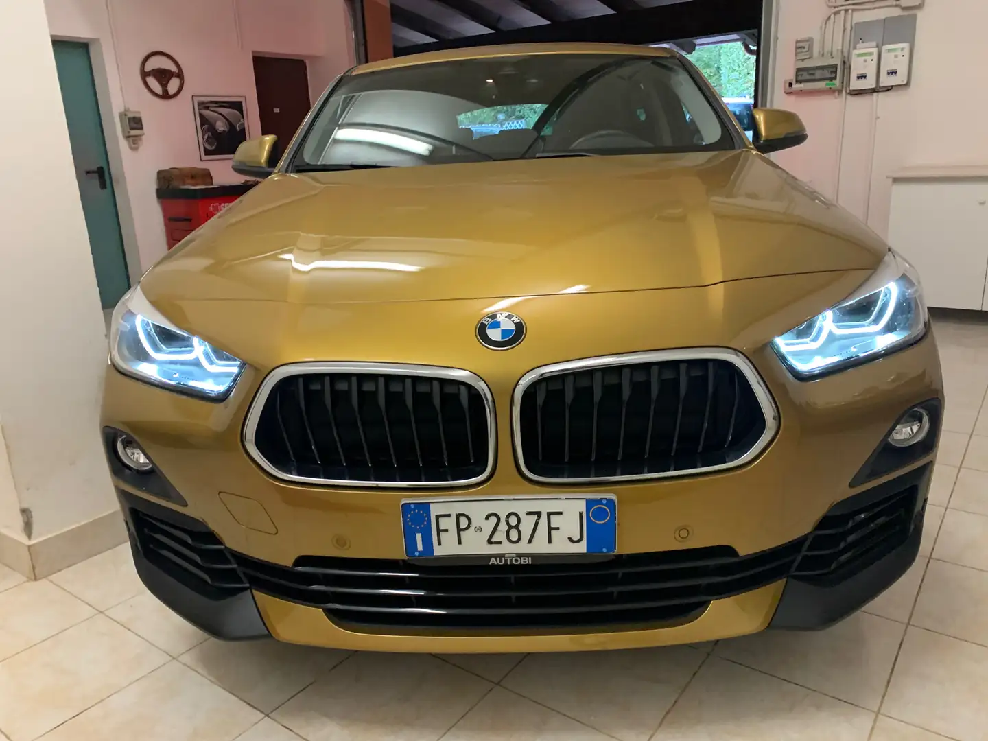 BMW X2 2.0 d  XDRIVE 2018 SOLI 40000 KM UFFICIALE ITALIA Gold - 2
