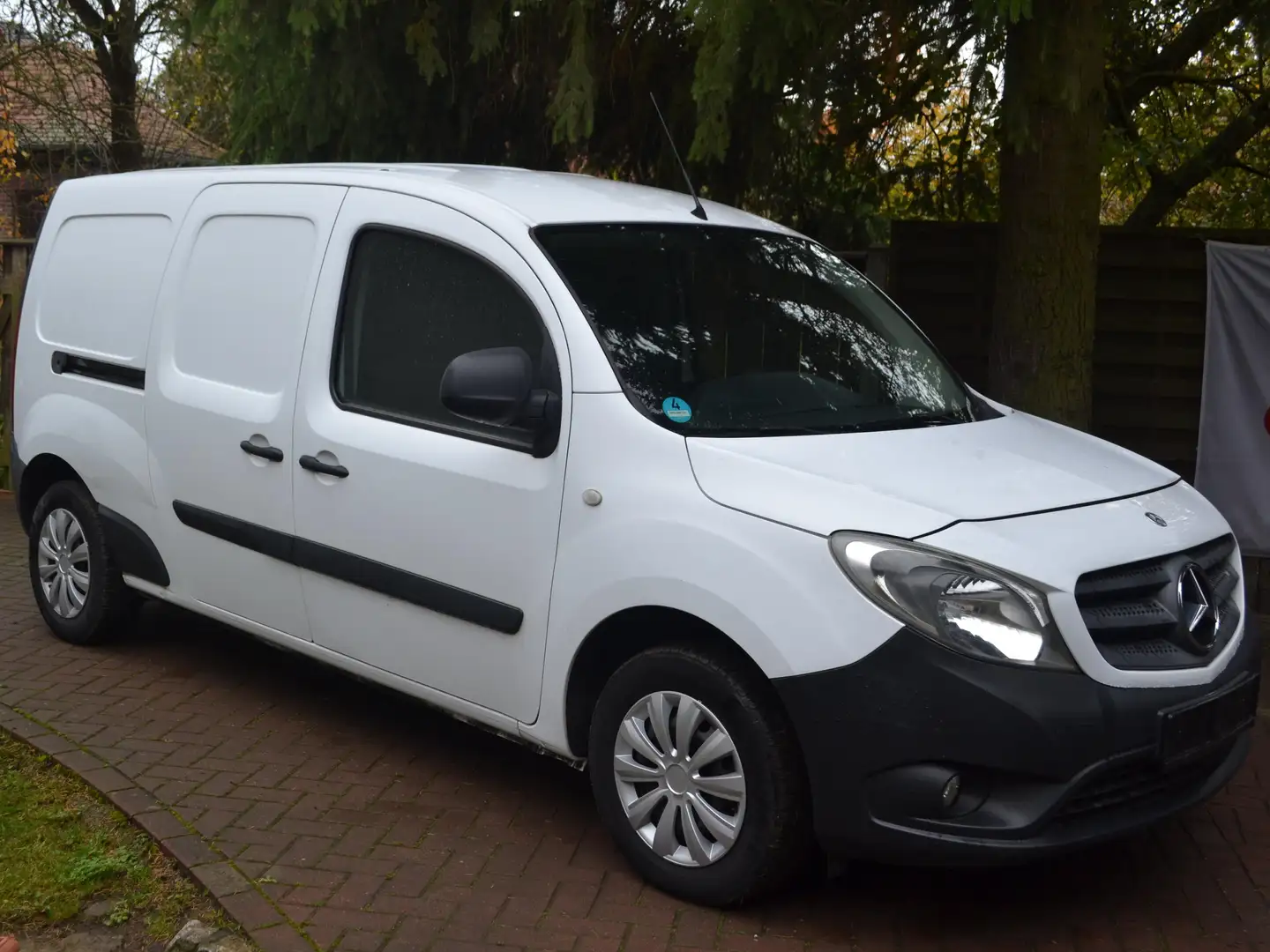 Mercedes-Benz Citan 109 CDI extralang, Klima, Scheckheft., TÜV -NEU Weiß - 1