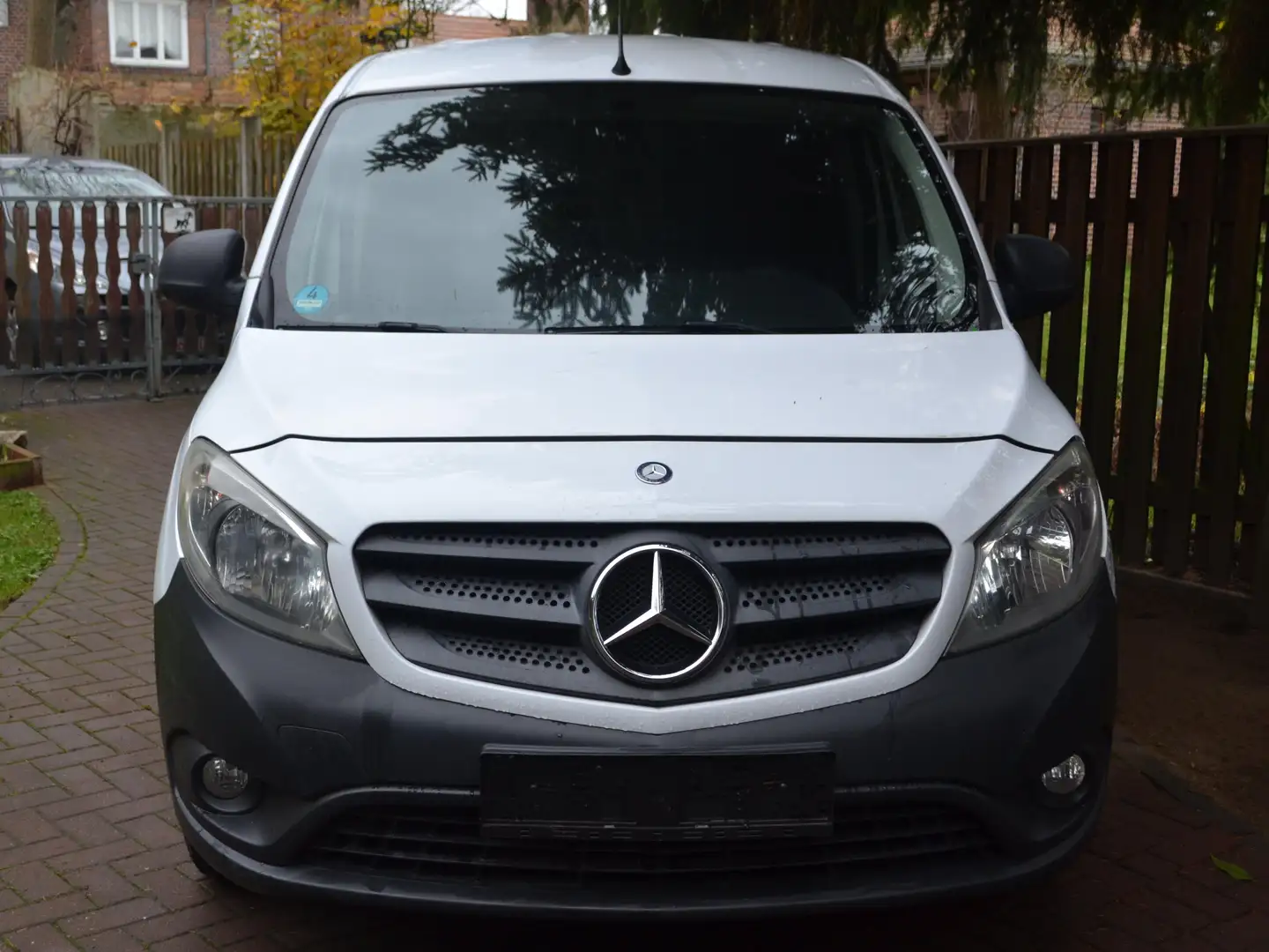 Mercedes-Benz Citan 109 CDI extralang, Klima, Scheckheft., TÜV -NEU Weiß - 2