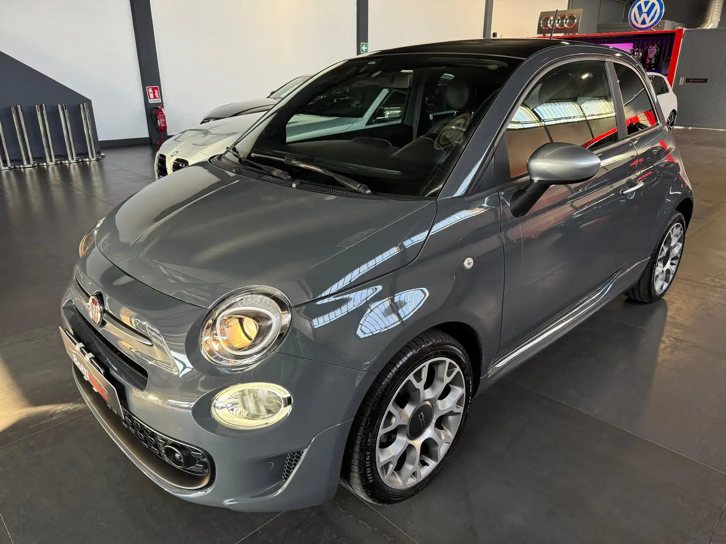Fiat 500 Sport Dualogic TETTO - CARPLAY - SENSORI POST. Grigio - 1