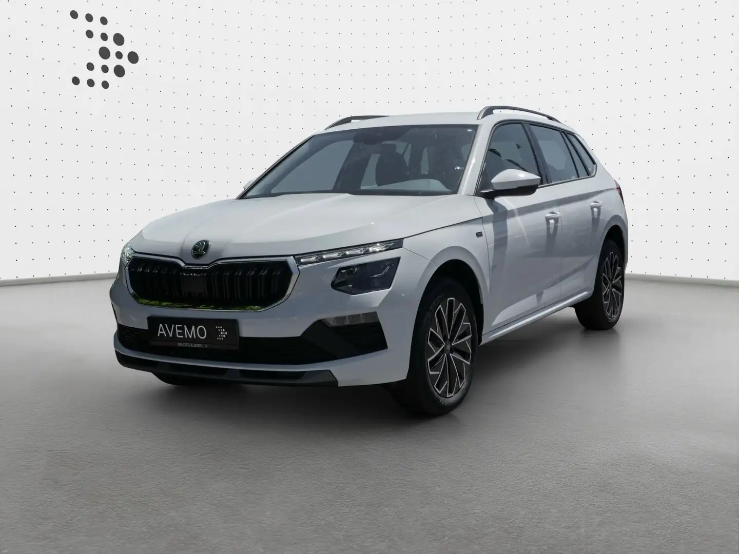 Skoda Kamiq Tour 1.0 TSI DSG AHK|NAVI|LED|RFK|SHZ|pACC Weiß - 1