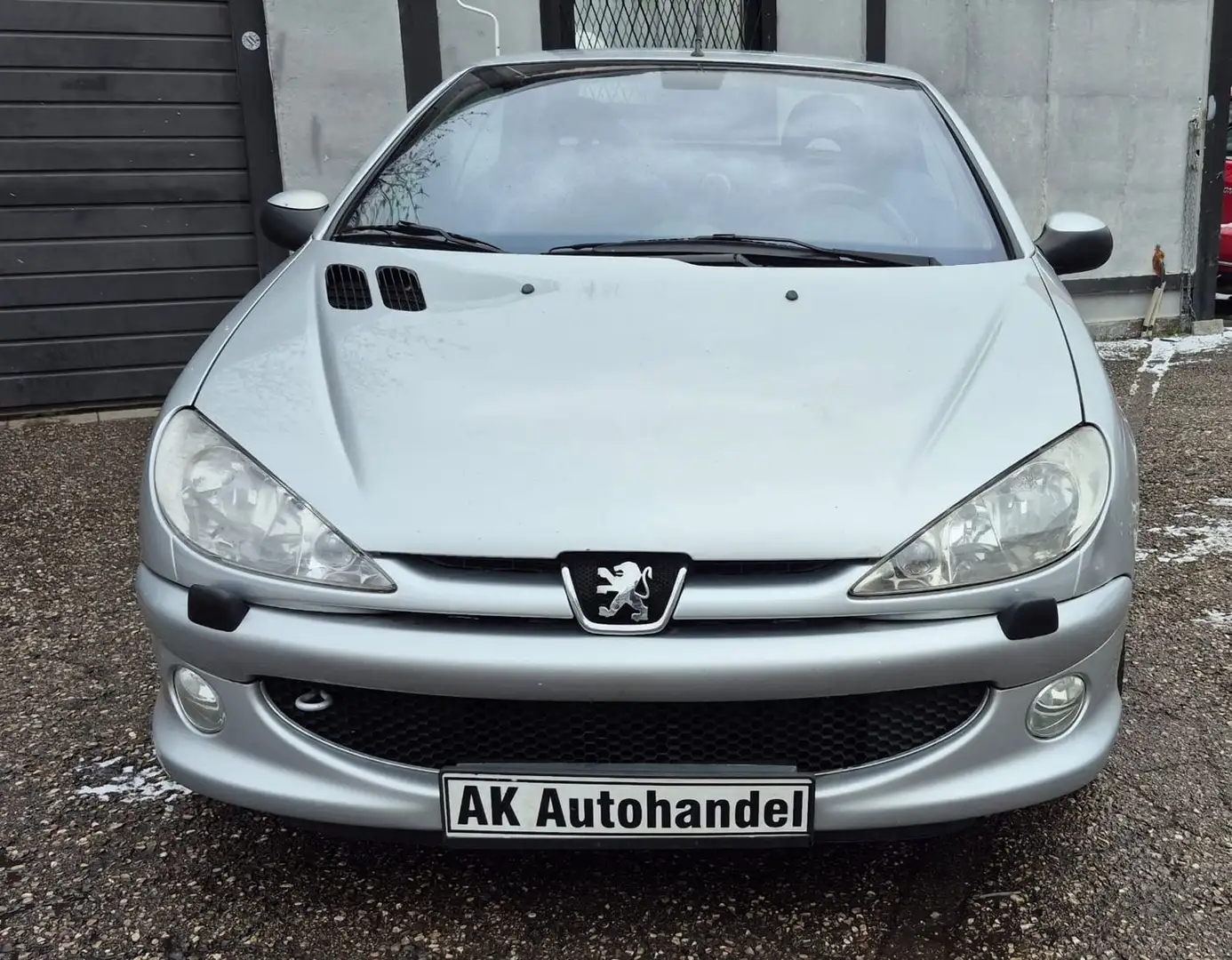Peugeot 206 Cabriolet CC Platinum Vollleder Grau - 2
