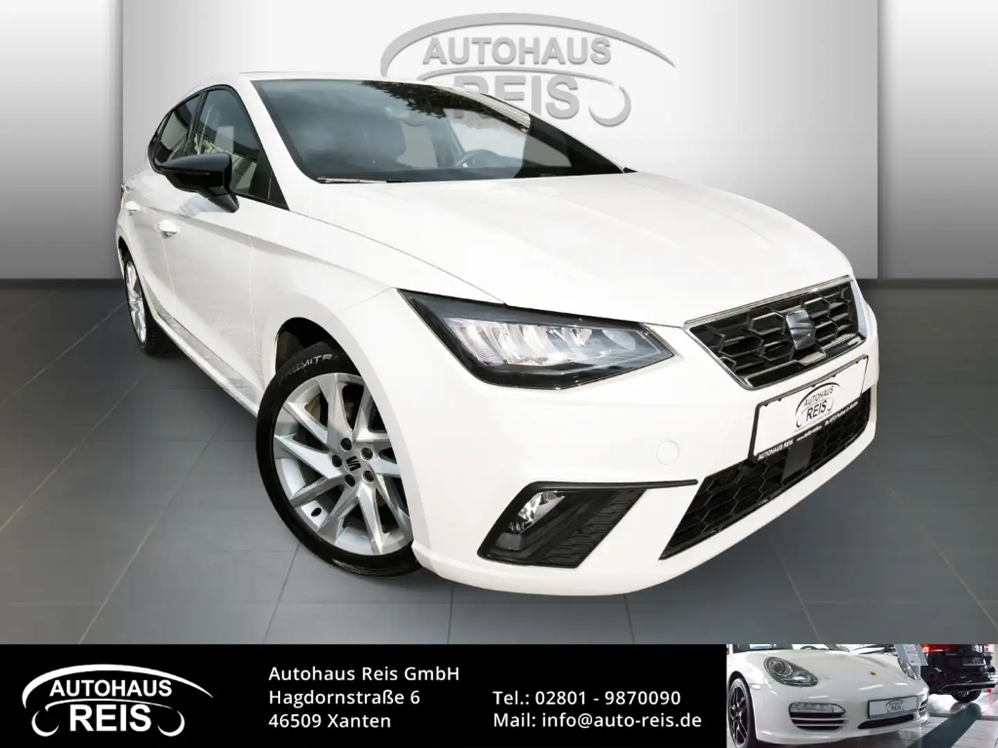 SEAT Ibiza 1.0 TSI FR LED DAB APPLE/ANDROID SITZHZG.NAVI PDC Weiß - 1