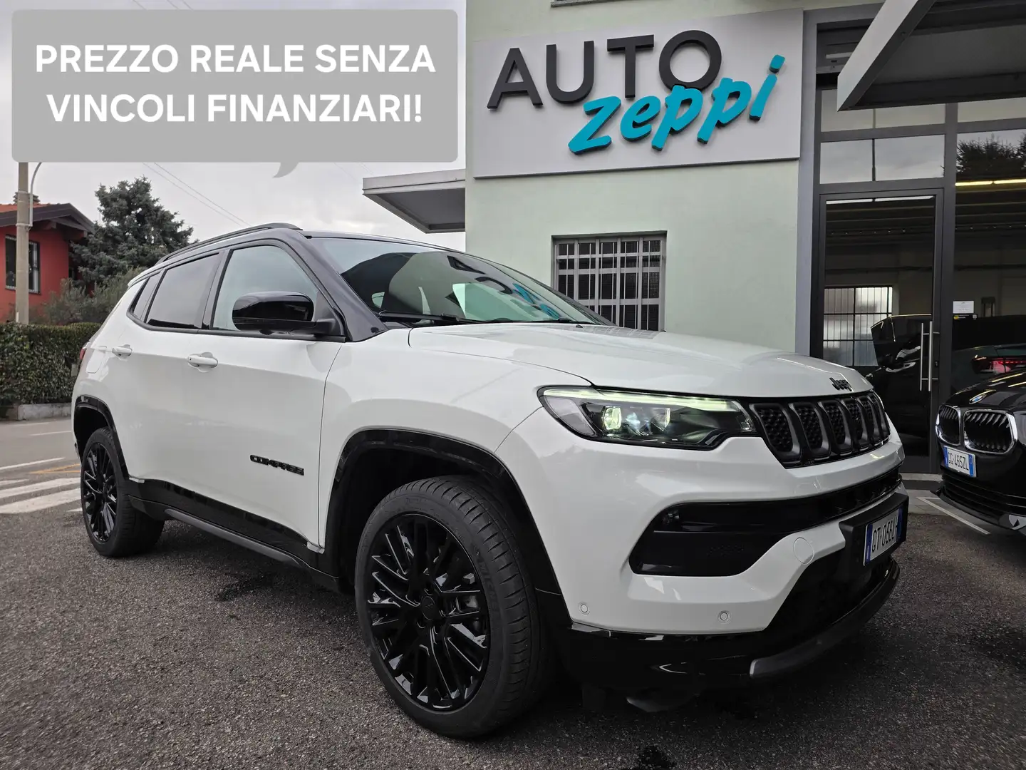 Jeep Compass S 1.5 T4 Mhev 130cv DCT / FULL LED+CAMERA 360 Blanc - 1