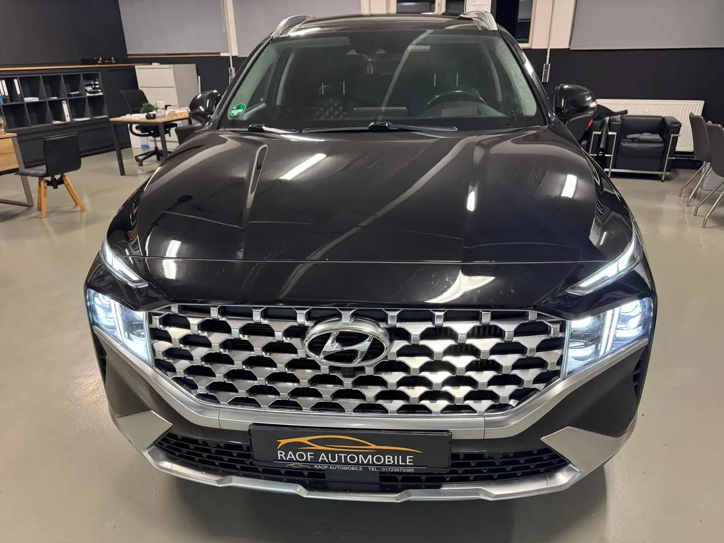 Hyundai SANTA FE 1.6 T-GDI 7 SITZER PANORAMADACH Schwarz - 2
