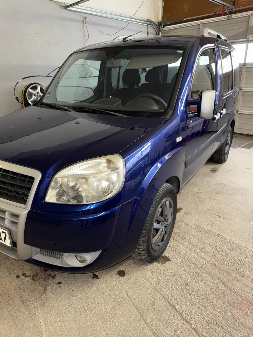 Fiat Doblo Doblo  5-Türer 1.4 8V Family Blau - 2