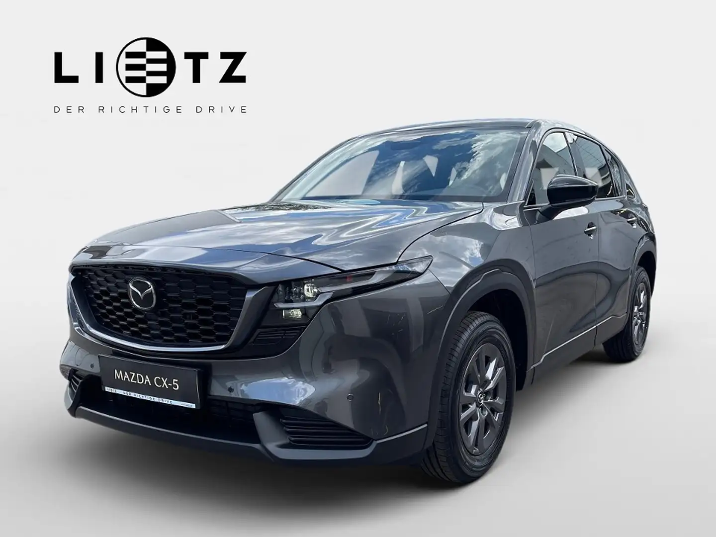 Mazda CX-5 e-Skyactiv G141 MHEV Prime-Line Aut. Grau - 1
