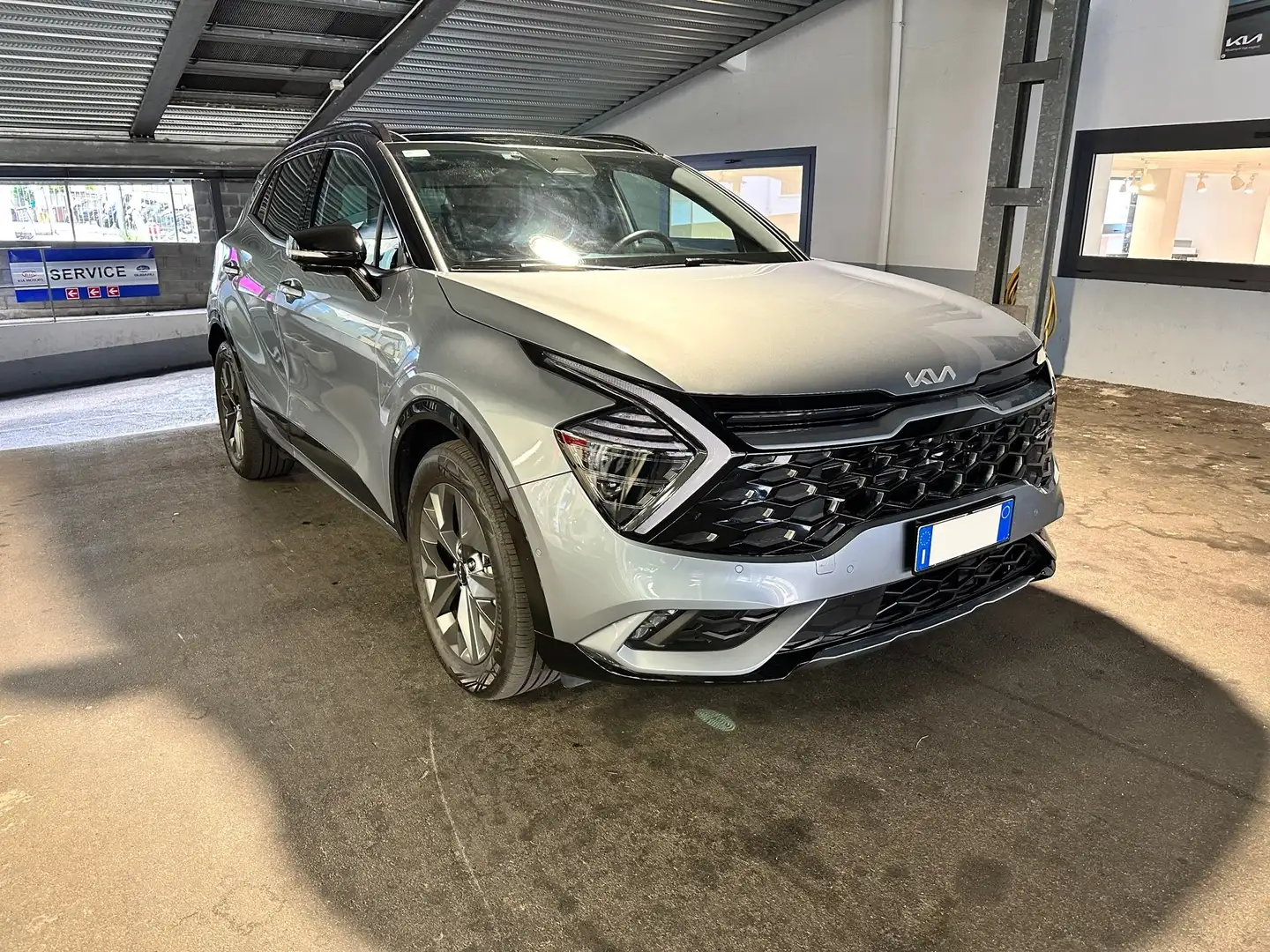 Kia Sportage Sportage V 2022 1.6 tgdi hev GT-line Plus auto Gris - 1