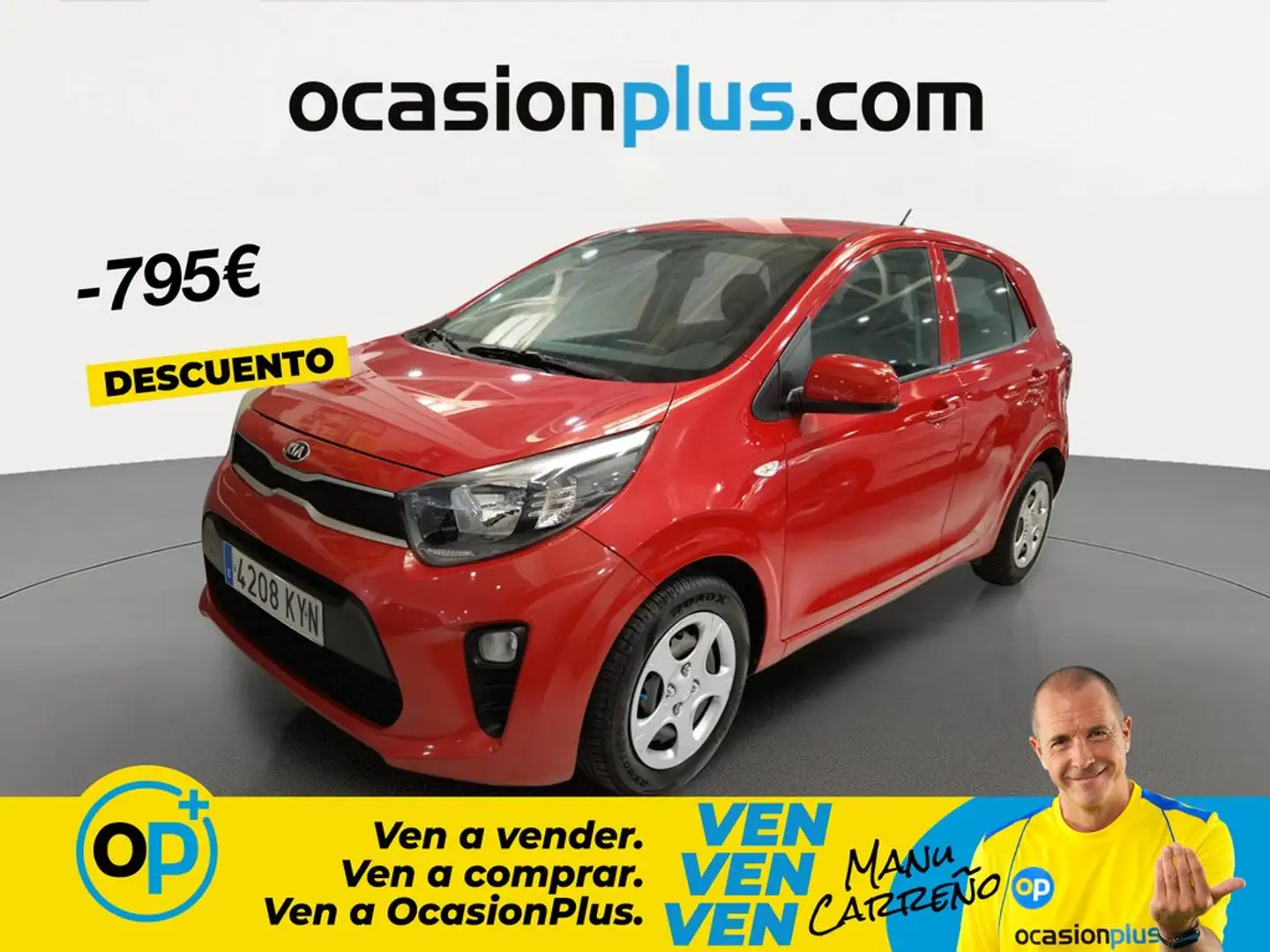Kia Picanto 1.0 CVVTEco-Dynamics Concept Rojo - 1