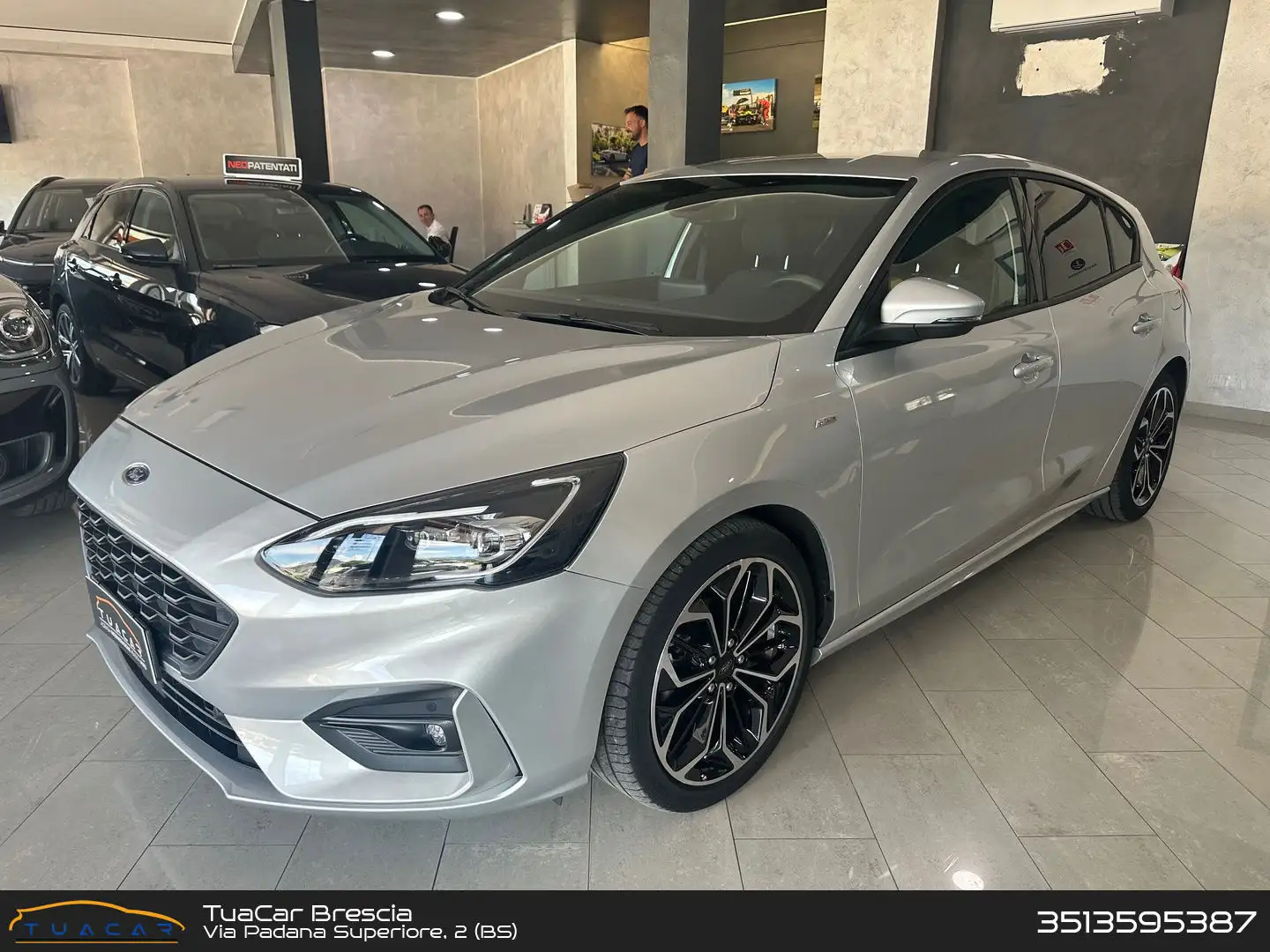 Ford Focus ST Line 1.5 EcoBlue Argento - 1