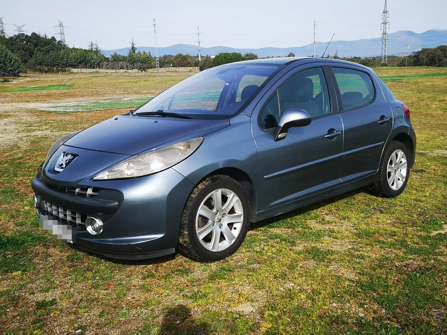 Peugeot 207 1.6 HDI FAP XS Pack 110 Gris - 1