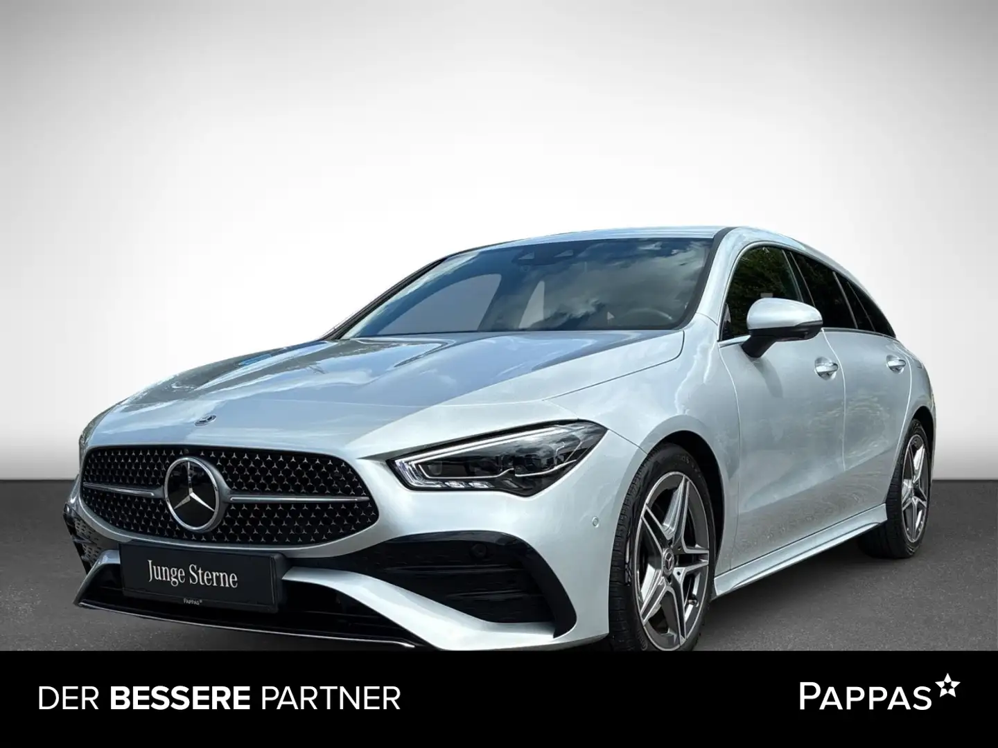 Mercedes-Benz CLA 200 d SB PTS Cam SHZ Distr Navi AUT Wide LED Silber - 1