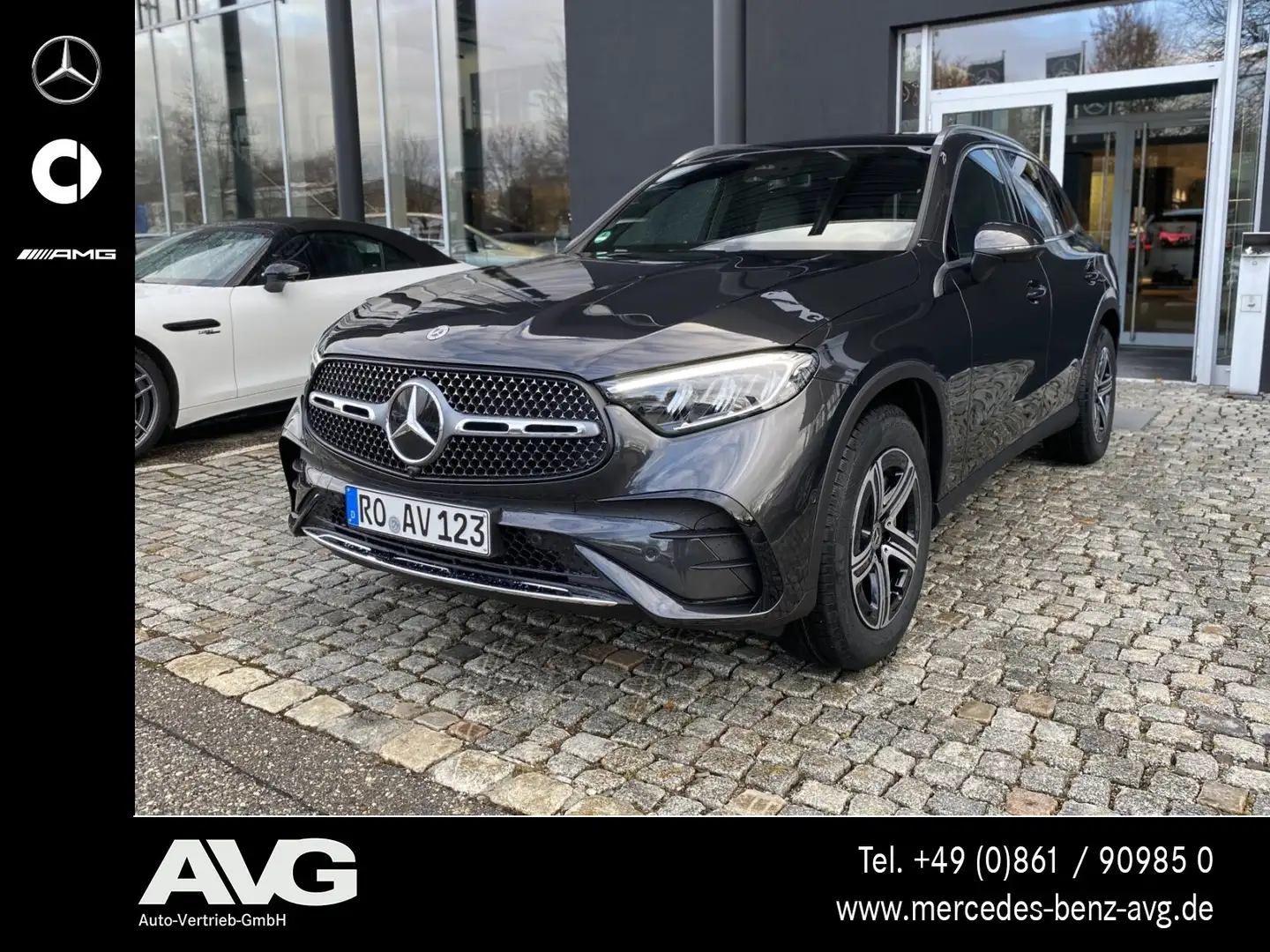 Mercedes-Benz GLC 200 GLC 200 4M Edition AMG Pano AHK Memory Dist 360° Gris - 1