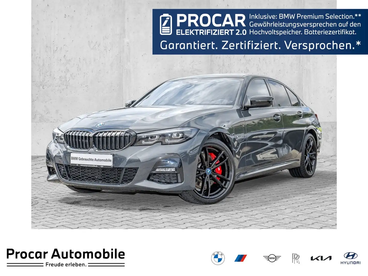 BMW 330 e Grijs - 1