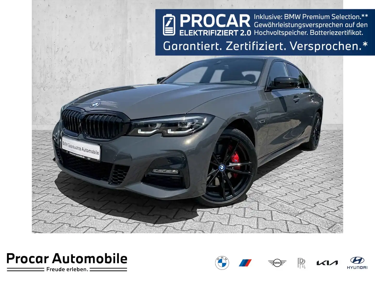 BMW 330 e Gris - 1