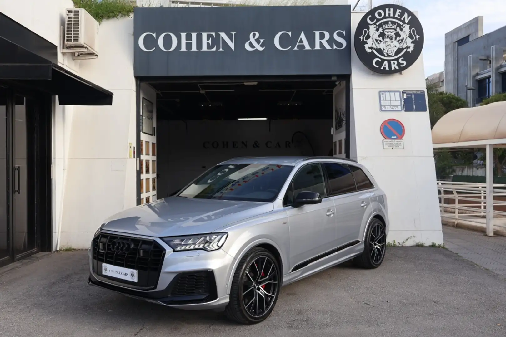 Audi Q7 60 TFSIe S line plus quattro tiptronic Plateado - 1