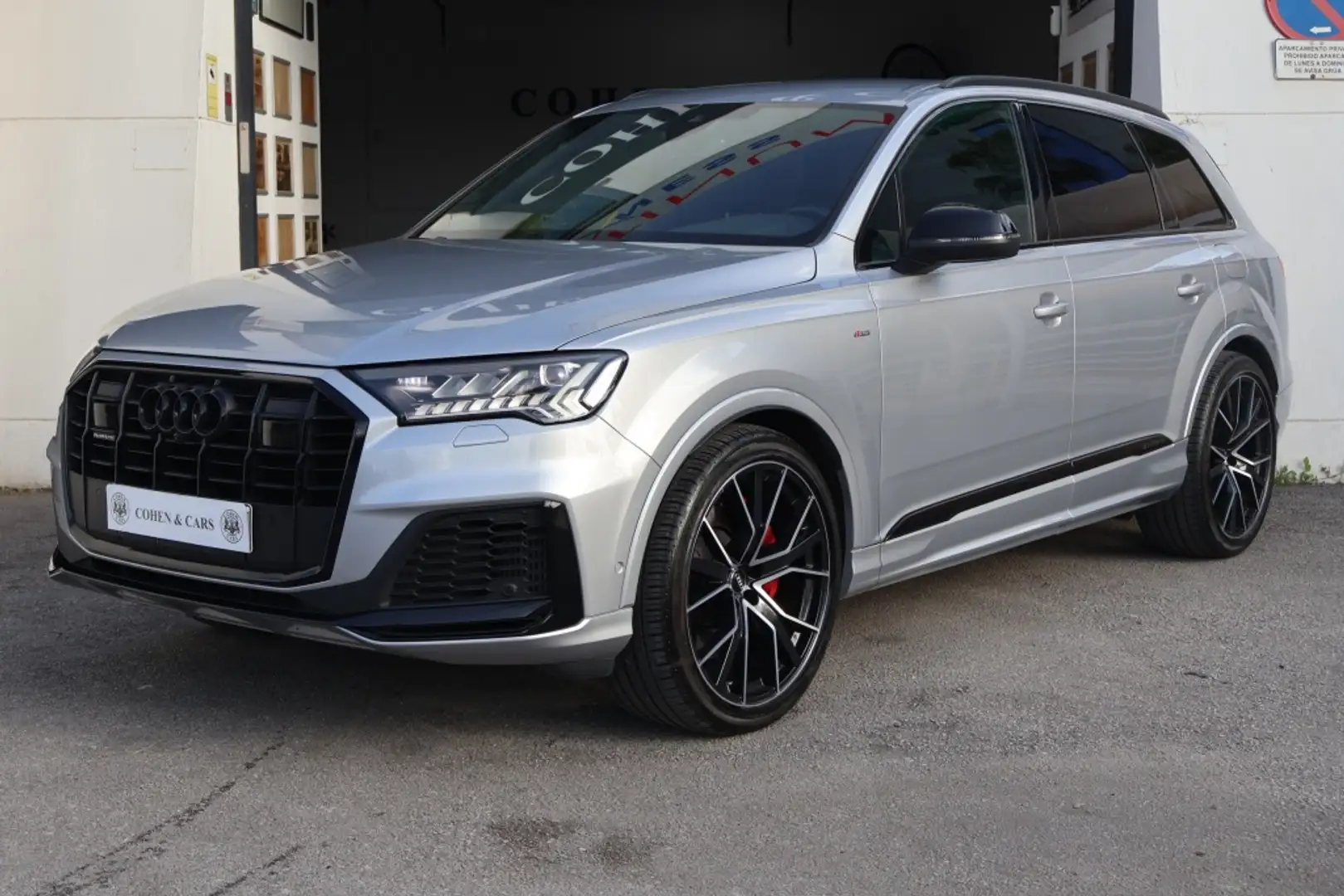 Audi Q7 60 TFSIe S line plus quattro tiptronic Plateado - 2