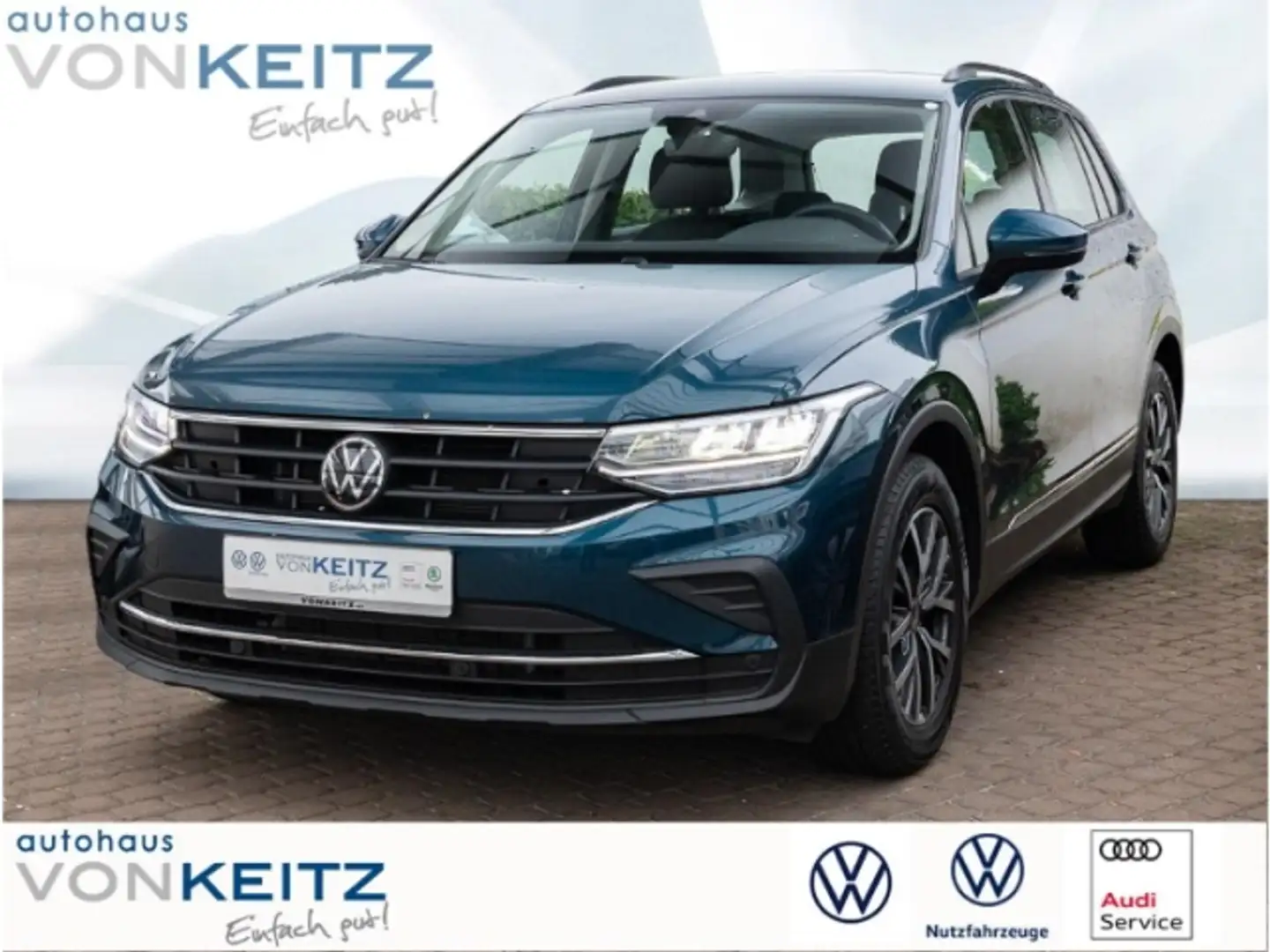 Volkswagen Tiguan Life 1.5 TSI DSG Modrá - 1