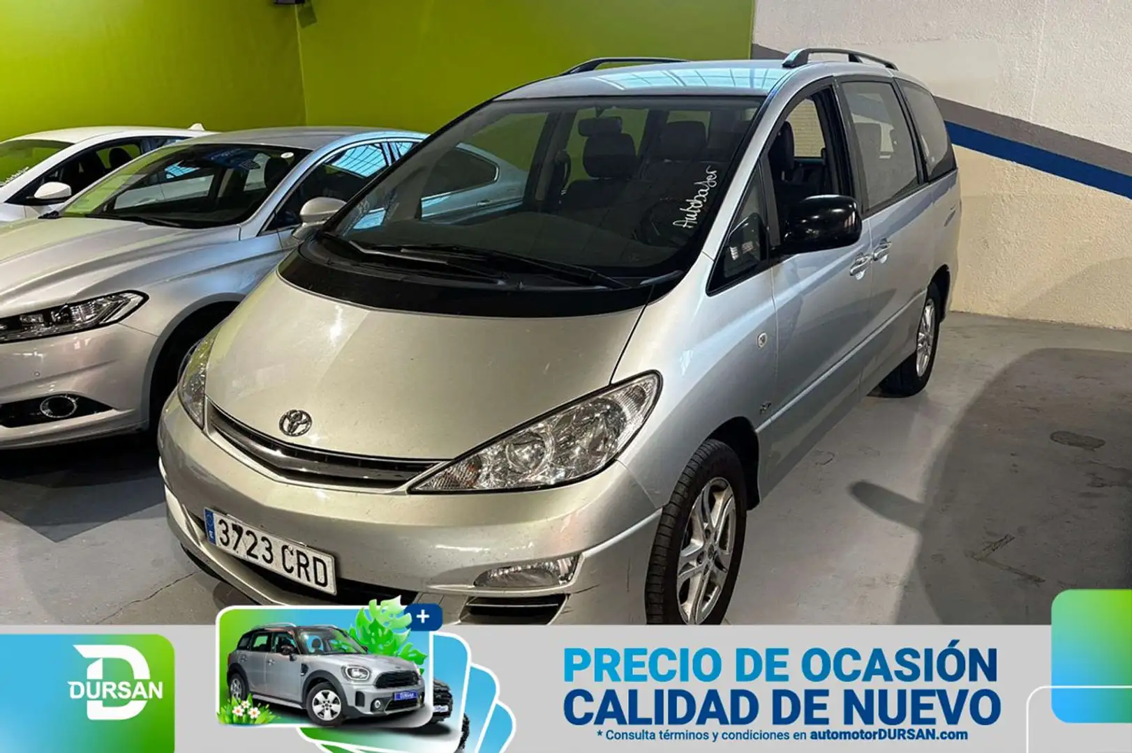 Toyota Previa 2.4 VVTi Sol 7 Plazas 5p. Gris - 1