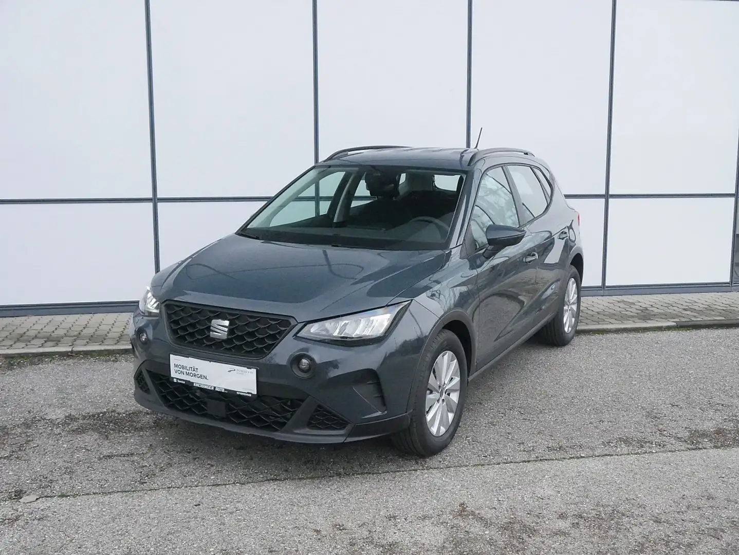 SEAT Arona 1,0 Eco TSI Reference Edition, Klima, Full Link... Grau - 2