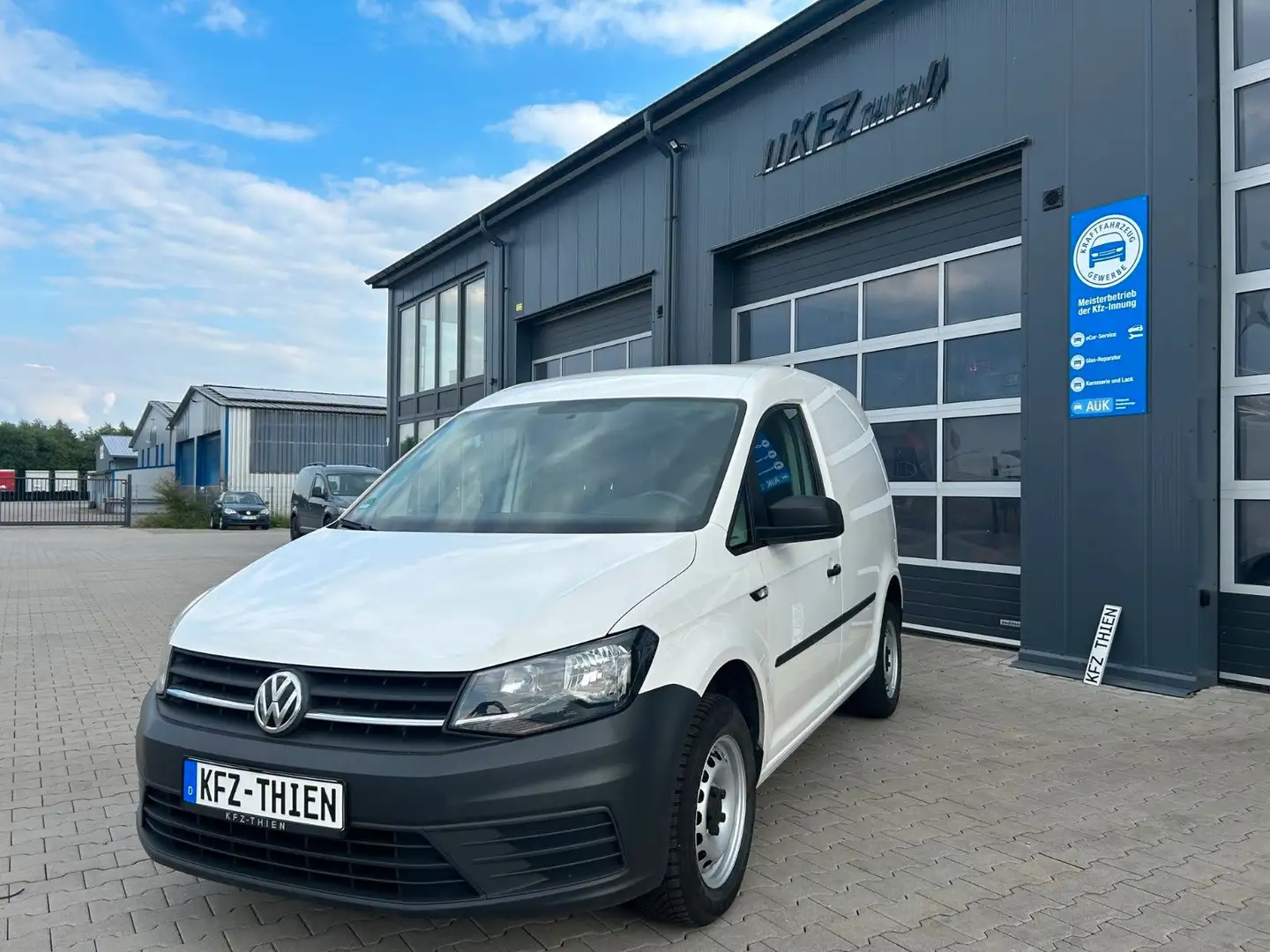 Volkswagen Caddy Kasten | Klima, Navi Weiß - 1