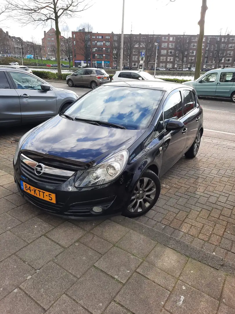 Opel Corsa 1.2-16V 111 Edition Zwart - 2