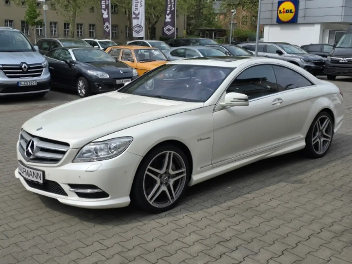 Mercedes-Benz CL 63 AMG Coupe AD Leder Memory Sitze Soundsystem HarmanKard Weiß - 2