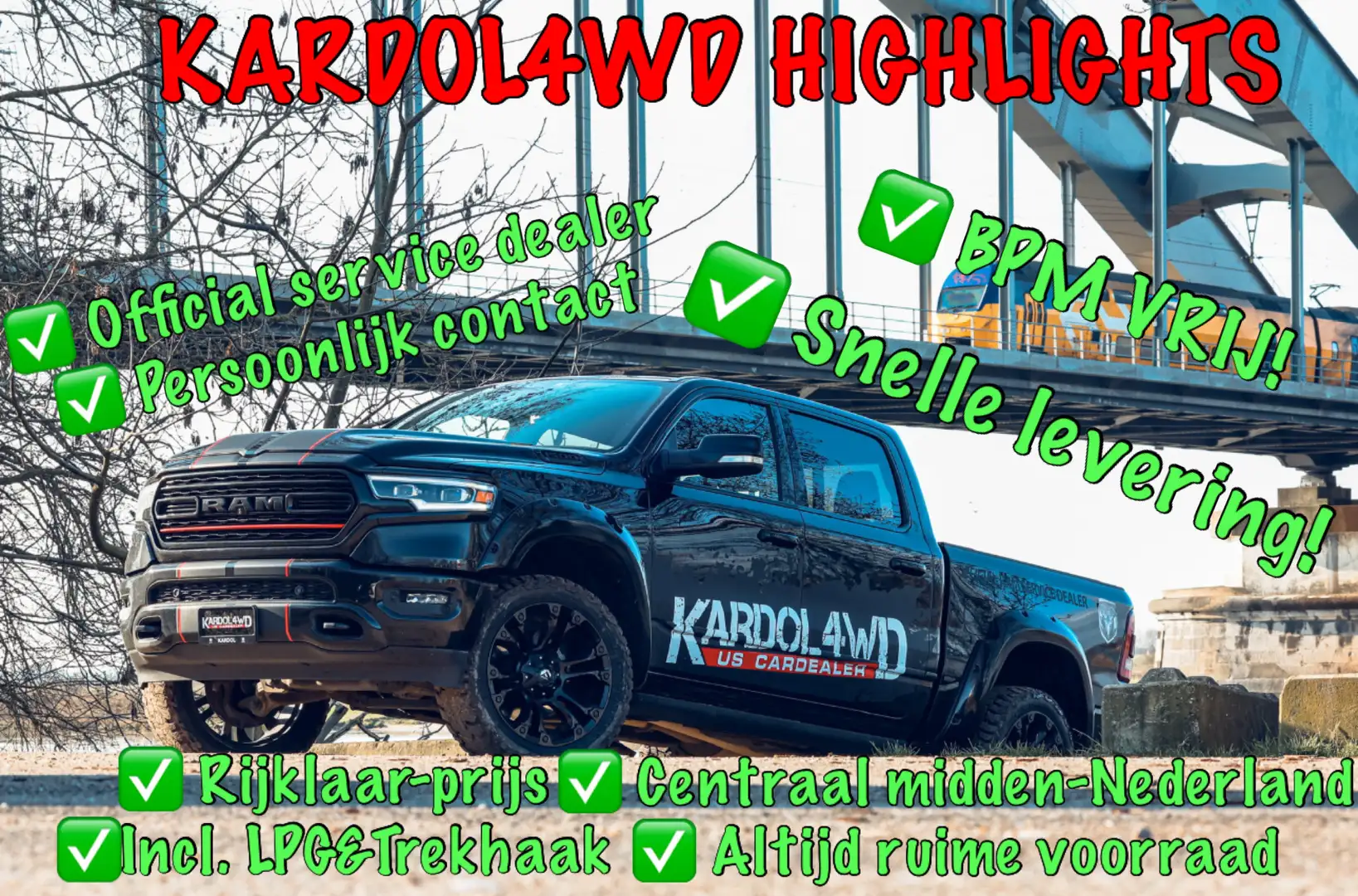 Dodge RAM 1500 5.7 V8 4x4 Crew Cab Laramie | Model24 BPM VRI - 2
