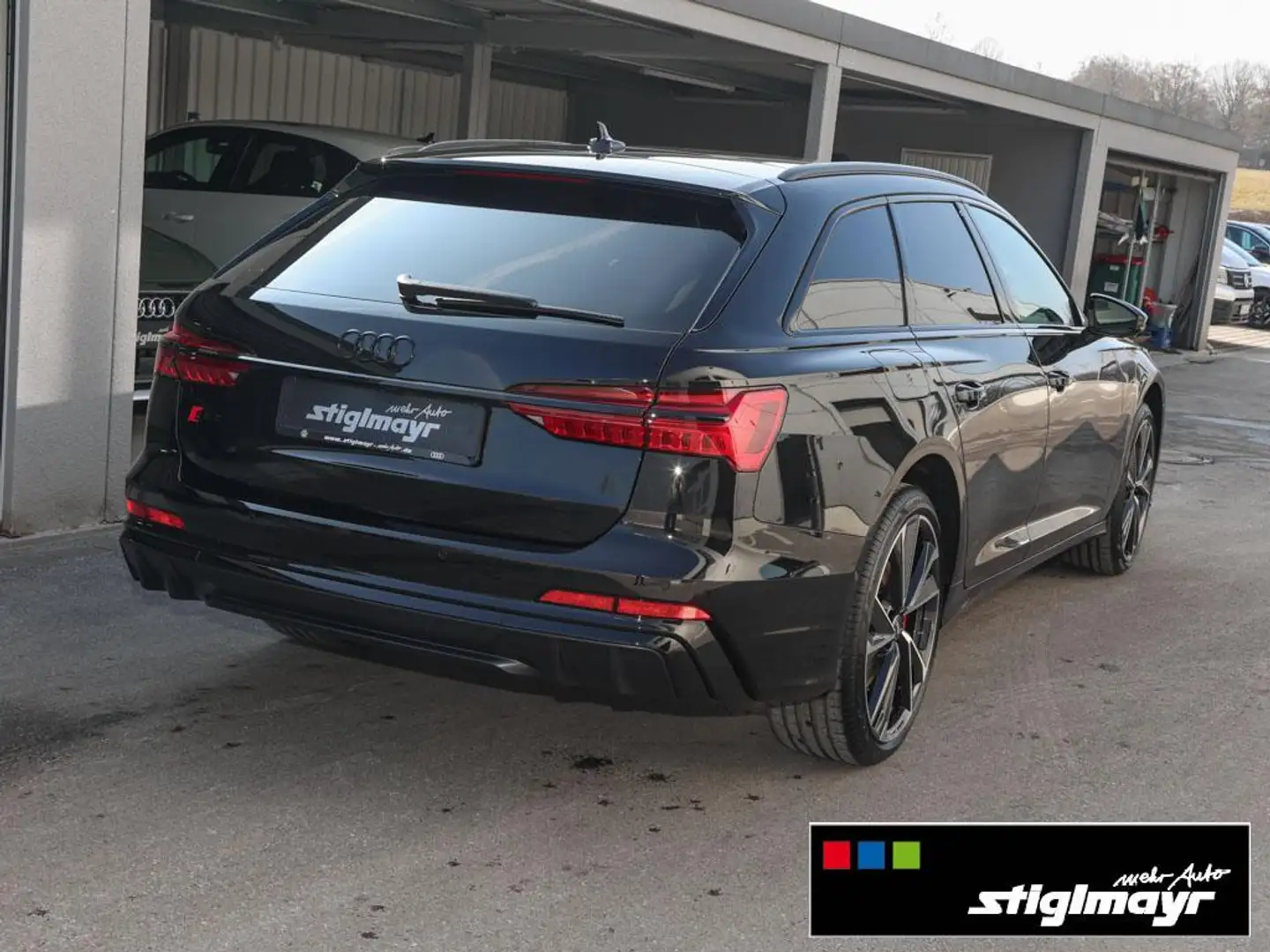 Audi S6 TDI 360°+Matrix+Einpark-Ass+Alu-21+Standhzg. Noir - 2