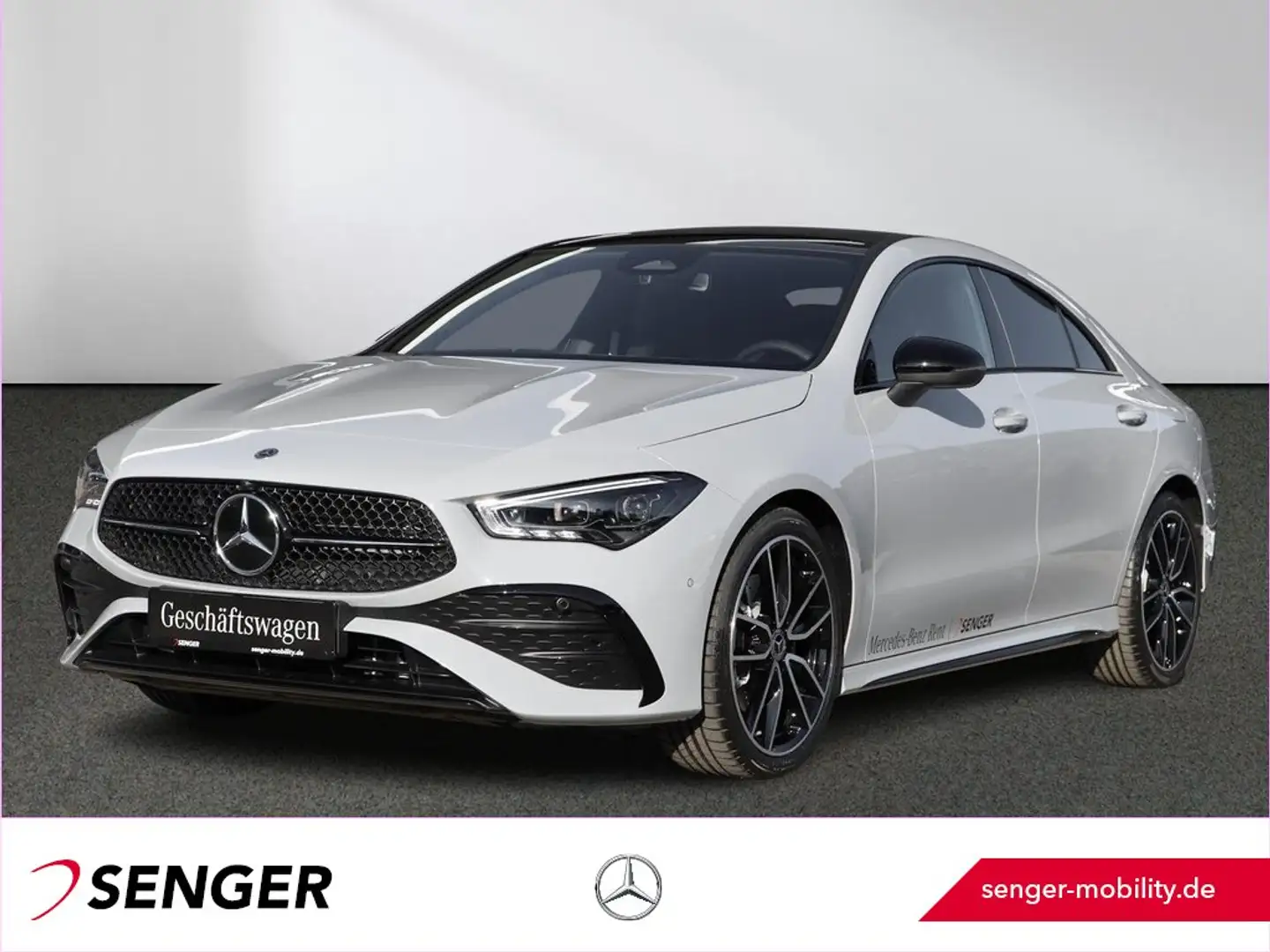 Mercedes-Benz CLA 200 Coupé AMG Night Panorama Multibeam-LED Gris - 1