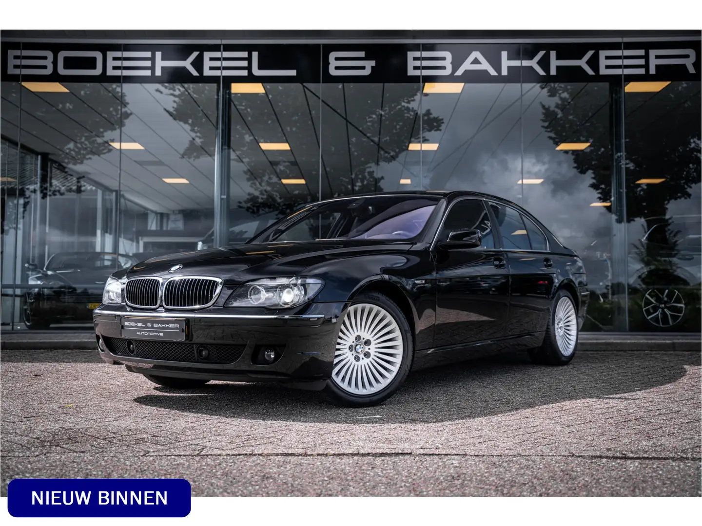 BMW 750 7-serie 750i High Executive ** Orig. NL dealeronde Zwart - 1