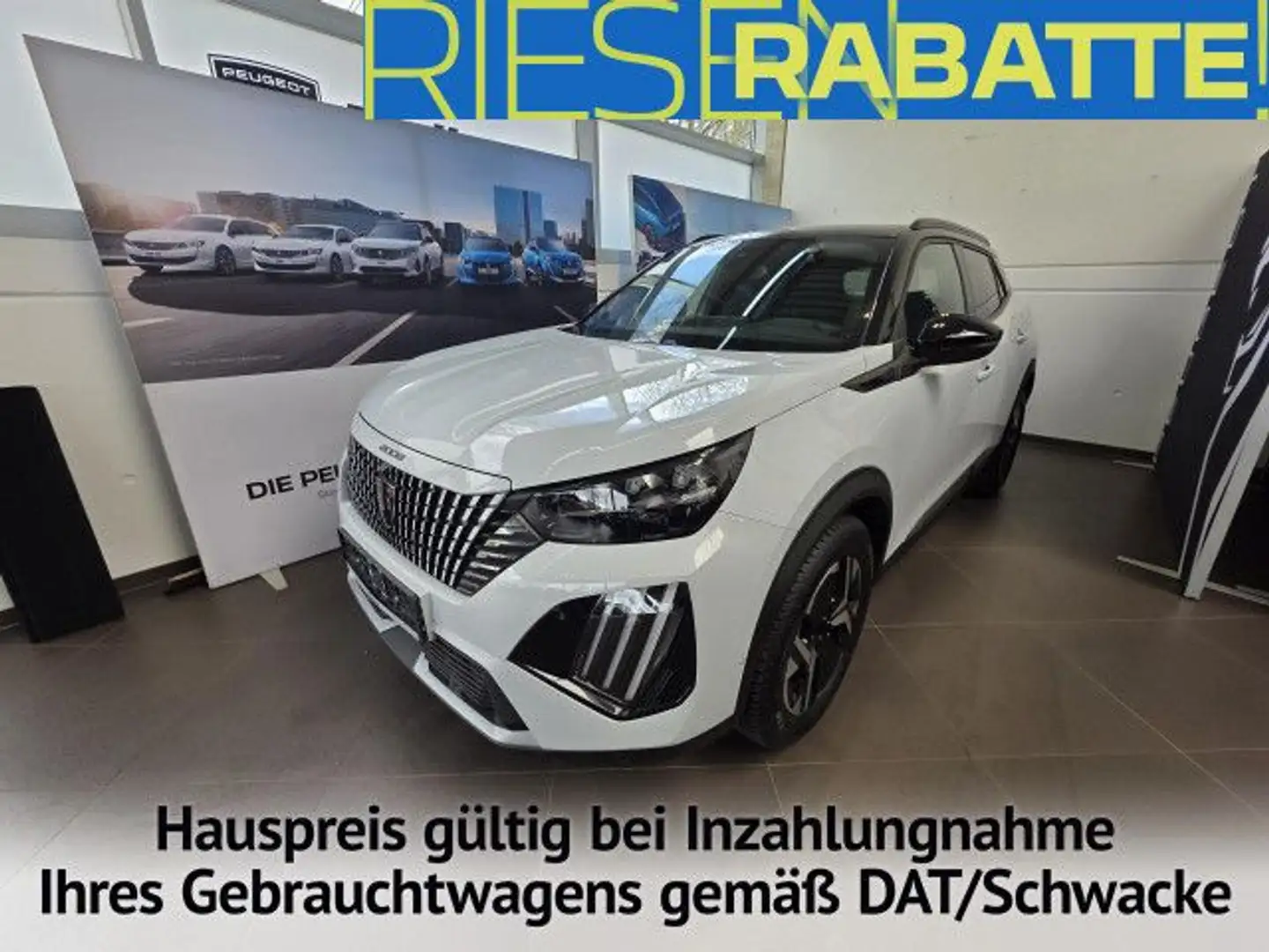 Peugeot 2008 GT HYBRID 145 e-DSC6 / PANO / R-Kamera Navi Bianco - 1