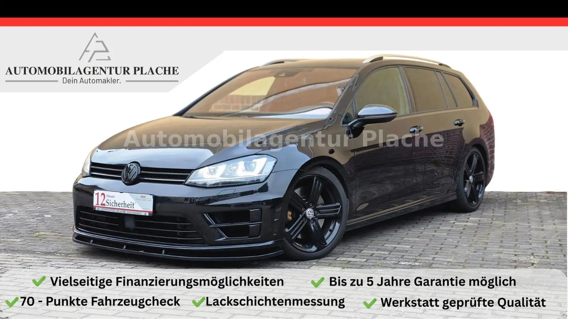 Volkswagen Golf R 4M Variant *Nappa/Pano/Dynaudio/Sch.heiz* Schwarz - 1