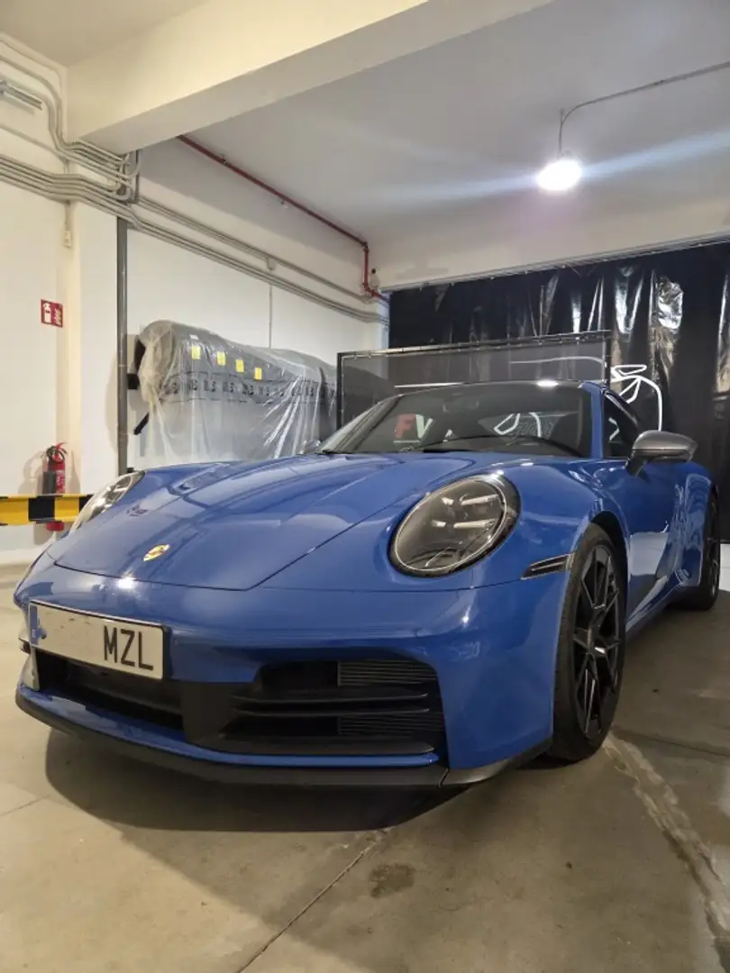 Porsche 911 Deportivo Manual de 2 Puertas Azul - 1