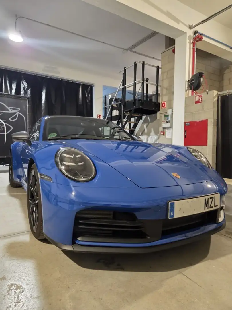 Porsche 911 Deportivo Manual de 2 Puertas Azul - 2