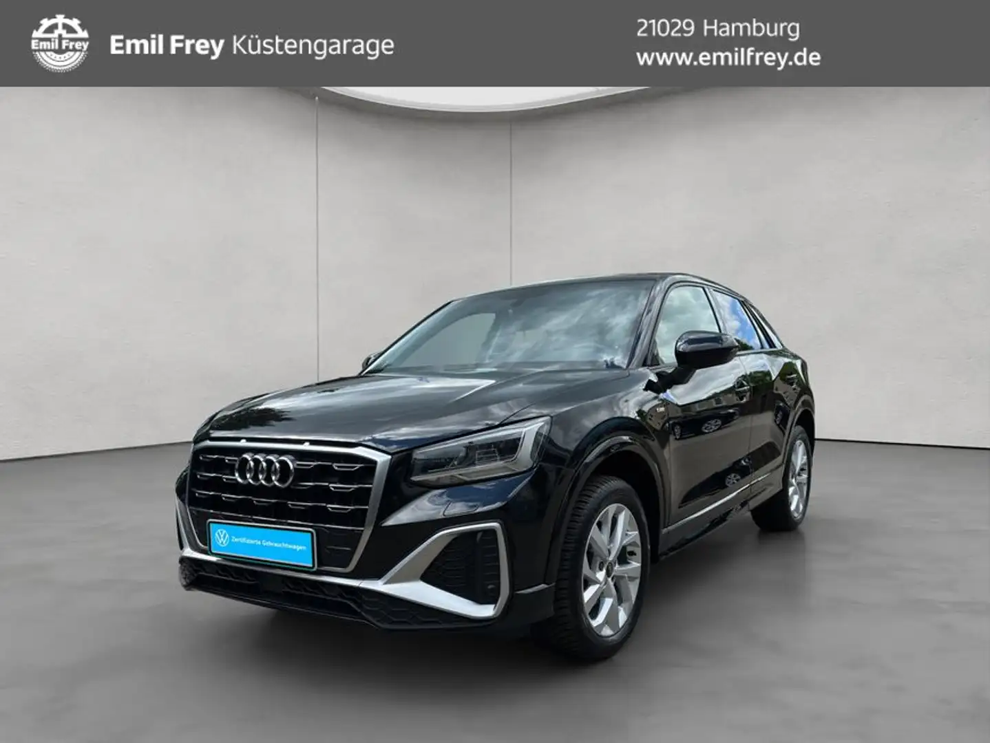 Audi Q2 35 TFSI S-tronic S-Line NAVI PDC GJR Noir - 1