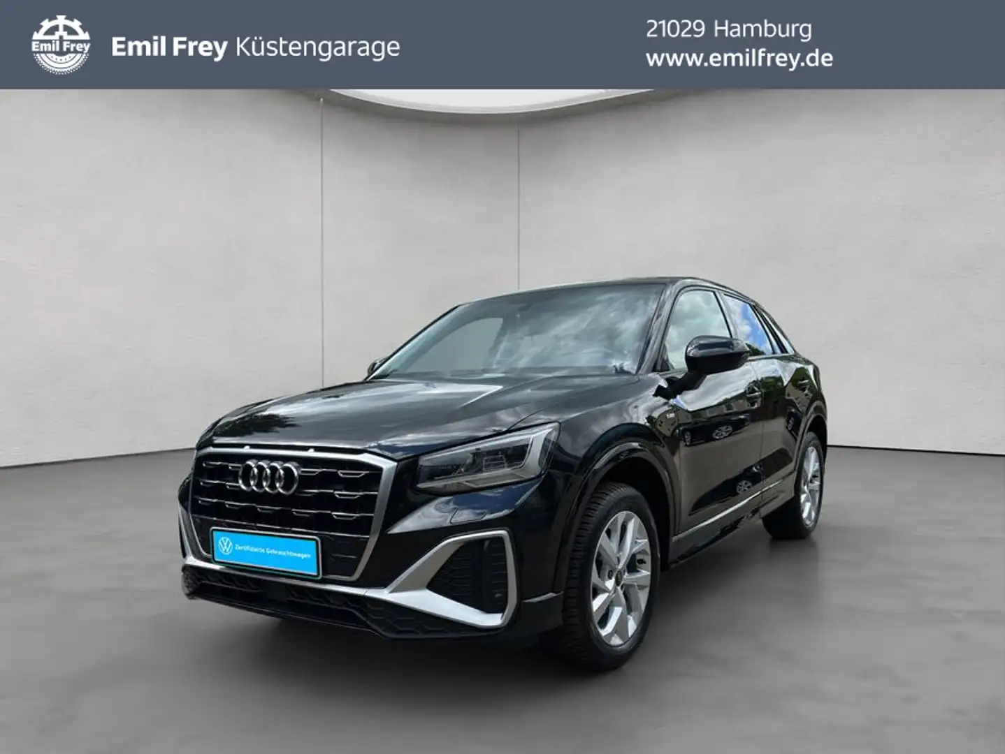Audi Q2 35 TFSI S-tronic S-Line NAVI PDC GJR Noir - 1