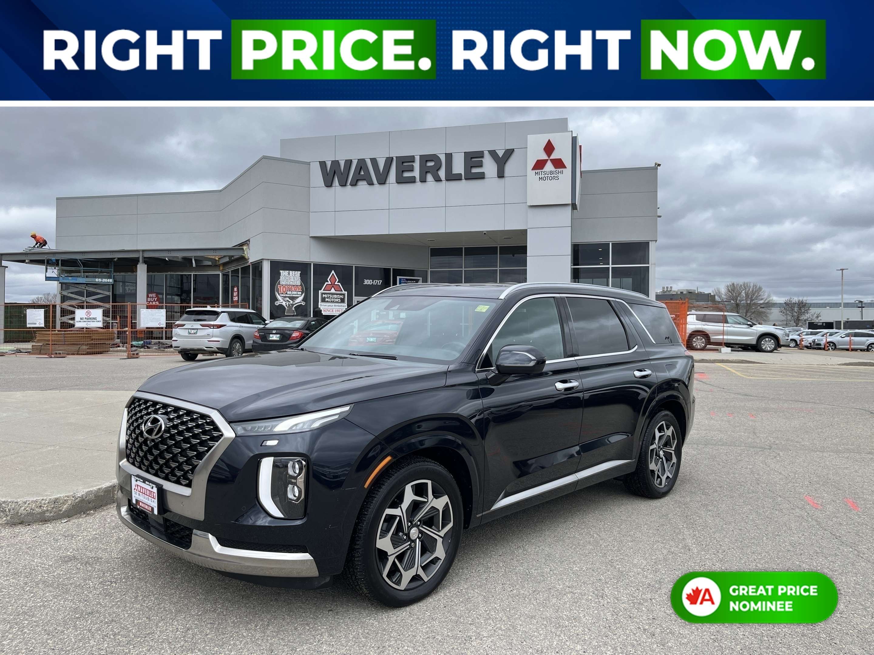 Blue 2022 Hyundai Palisade SUV / Crossover 8-Speed Automatic