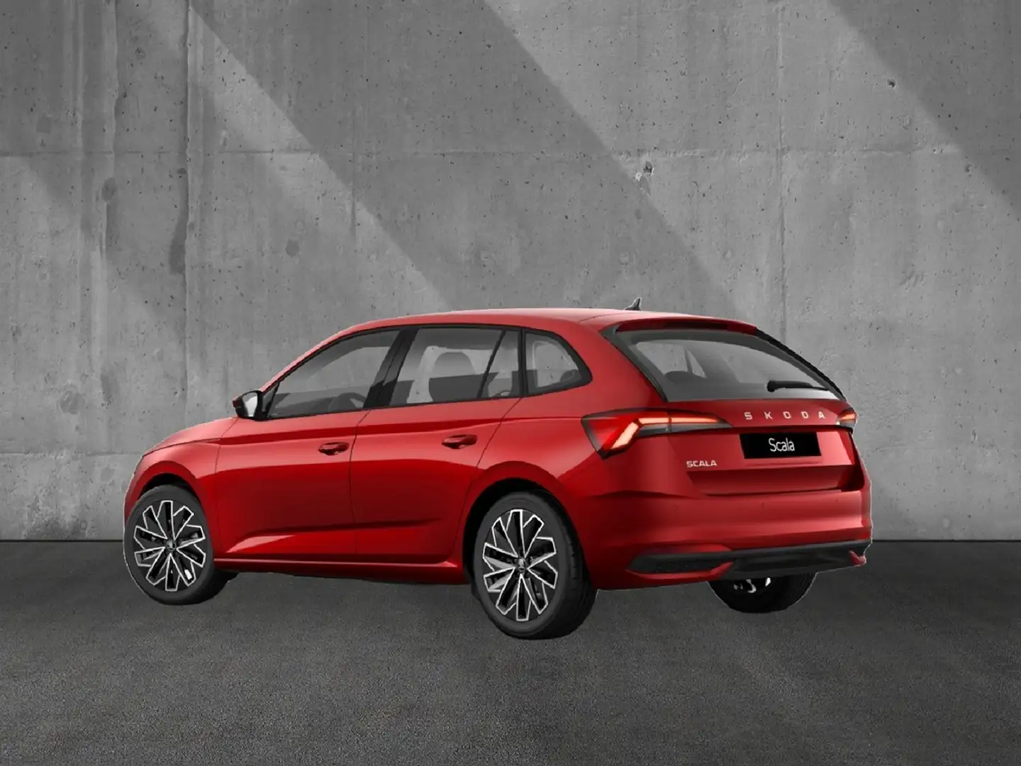 Skoda Scala 1.0 TSI TOUR *M-LED*SITZH*R.KAM.*CARPLAY* Klima Blau - 2