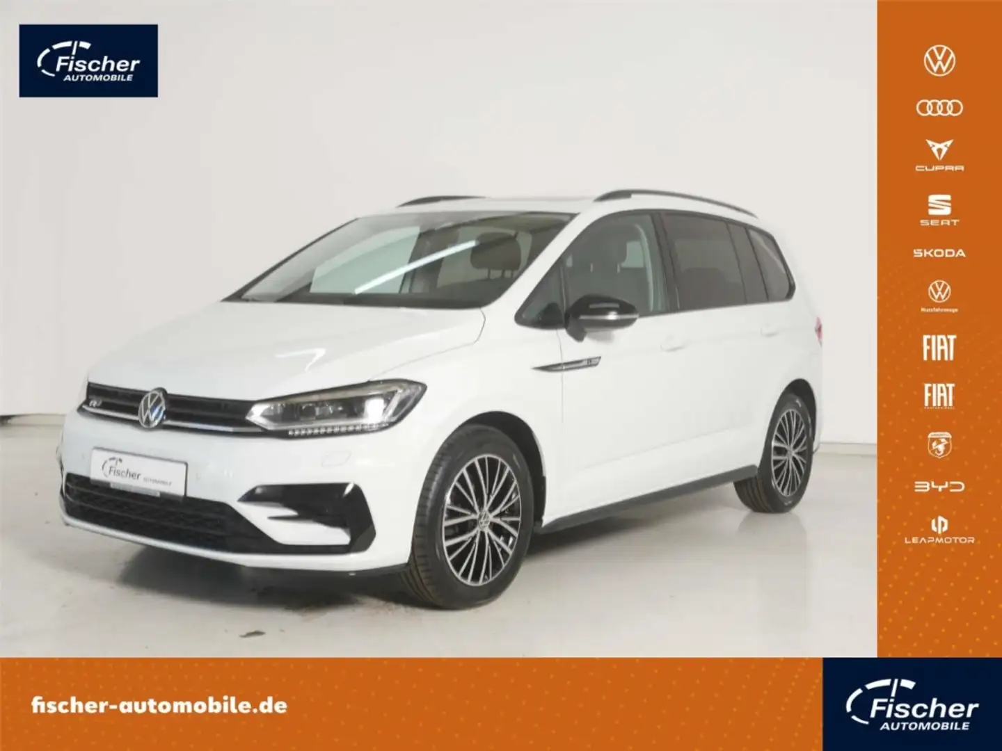 Volkswagen Touran 2.0 TDI Highline R-Line Black Style Weiß - 1