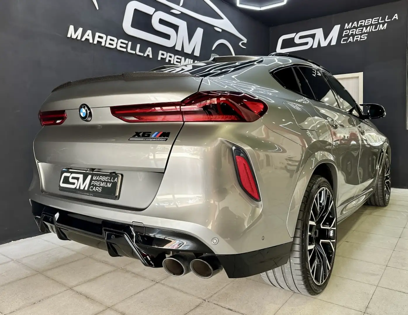 BMW X6 M Competition Gris - 2