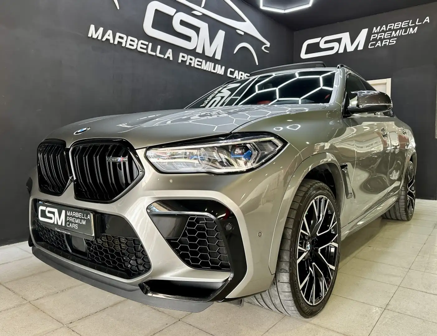BMW X6 M Competition Gris - 1